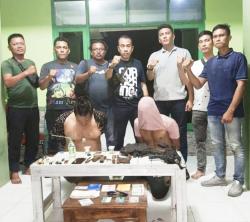 Unit Intel Kodim 0321/Rohil Berhasil Temukan 2 Unit Senjata Rakitan dari 2 Orang Pengguna Narkotika 