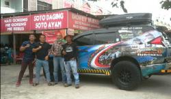 Komunitas Pajero Sport Family Chapter Riau Lepas Touring Aceh-Bali