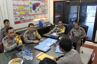 Polres Pelalawan Terima Kunjungan Tim Was Ops Polda Riau