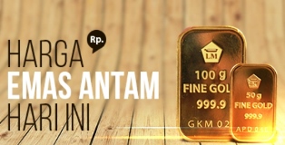 Info Harga Emas Antam Hari Ini