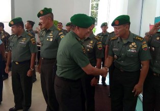 Brigjen TNI Edy Nasution Disambut di VIP Lancang Kuning