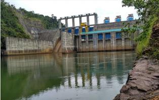 Air Waduk PLTA Koto Panjang Meningkat Drastis