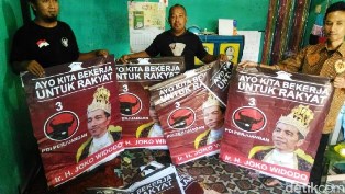 Penyebar Poster Raja Jokowi di Banyumas Terkuak