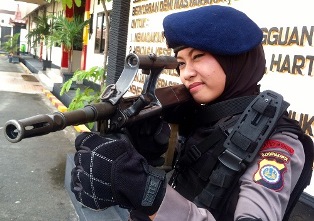 Polda Riau Siagakan Sniper di Pos Mudik