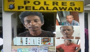 4 Warga Diamankan Karena Tertangkap Sedang Berjudi