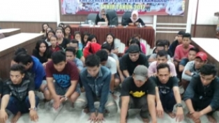 Polresta Pekanbaru Razia Sejumlah Hotel dan Wisma