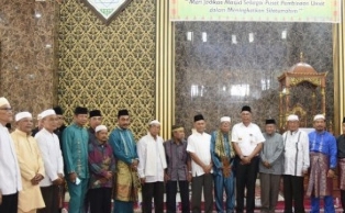 Rudiyanto Minta Masyarakat Inhil Jadikan Masjid Sebagai Pusat Kegiatan Positif