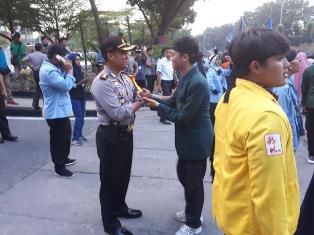 Kapolres Pekanbaru : Selalu Bersikap Humanis Hindari Pemakaian Senpi