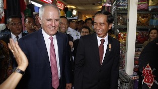 Terima Kasih Jokowi Pada PM Turnbull di Australia