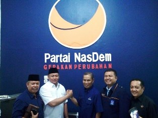 Eddy Tanjung Daftar Cagubri ke Nasdem