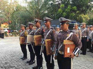 5 Anggota Satlantas Polres Serang Kota Mendapatkan Penghargaan