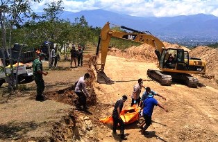 Jenazah Korban Gempa dan Tsunami  Palu Mulai Dimakamkan di Kuburan Massal