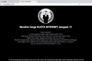 Protes Tarif Internet Mahal, Laman Telkomsel Diretas