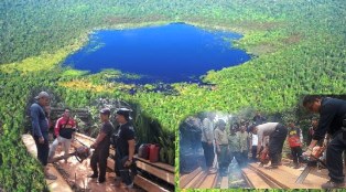 6 Perambah Kawasan Cagar Biosfer Giam Siak Kecil Ditangkap