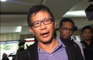 Rocky Gerung Muncul di Gedung Krimsus Polda Metro Jaya