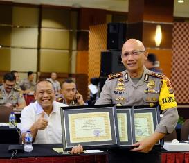 Polresta Pekanbaru Raih Penghargaan Kapolda Riau